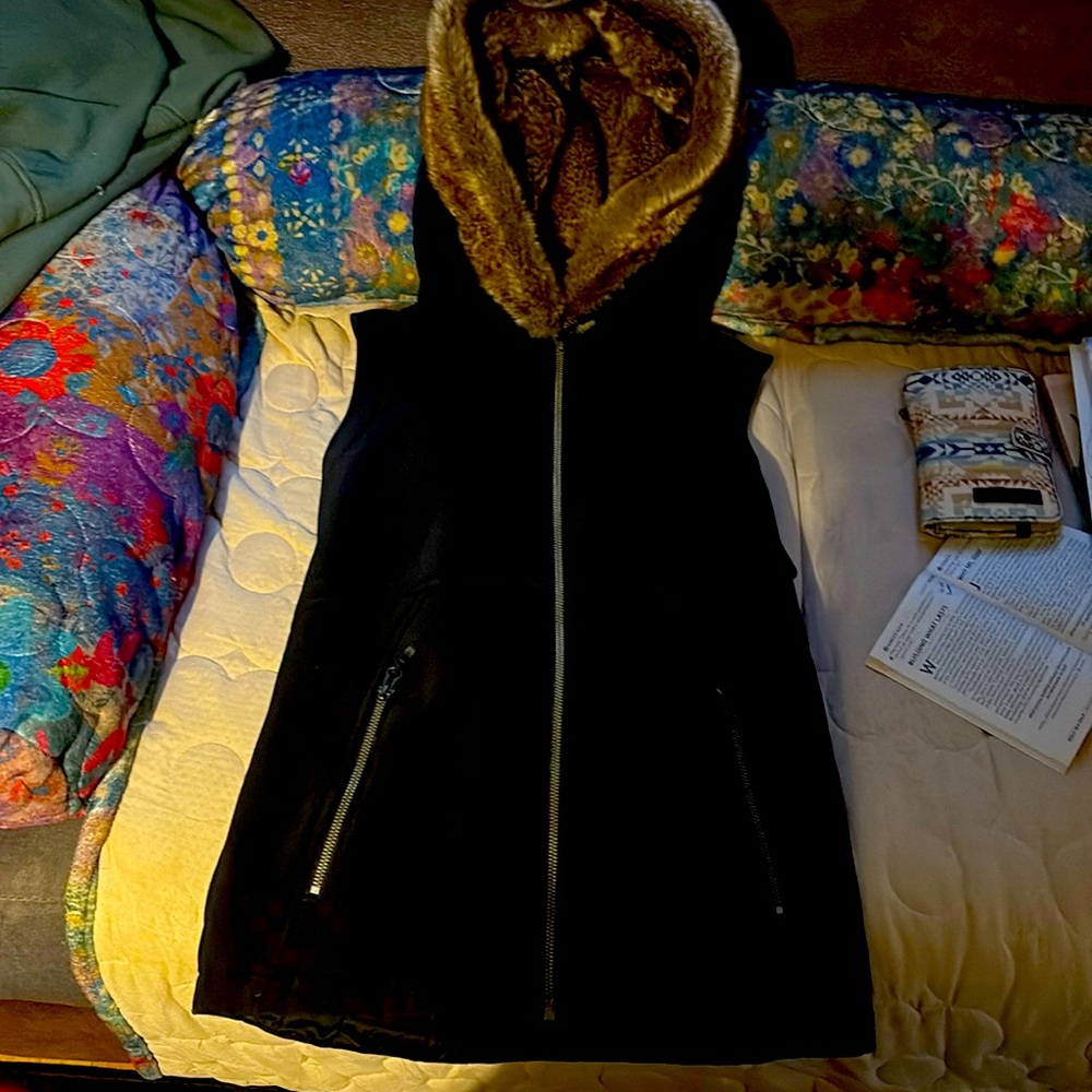 Marmot vests with hood
